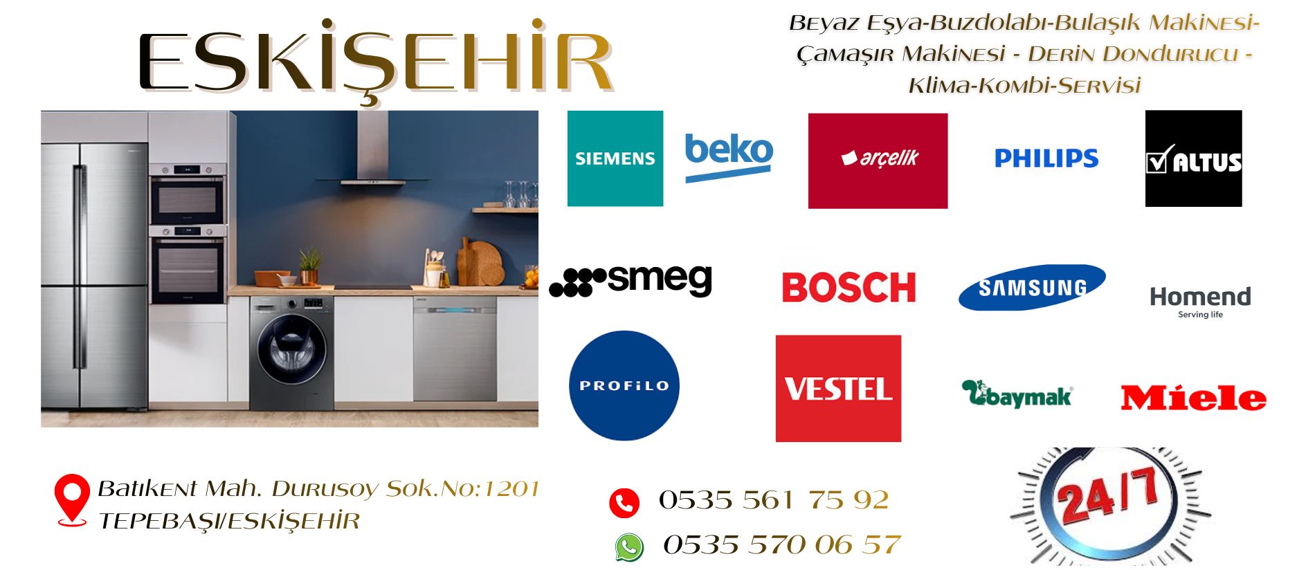 Eskişehir Beyaz Eşya